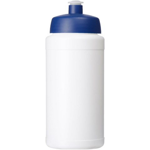 Bidon Baseline® Plus o pojemności 500 ml z wieczkiem sportowym biały, niebieski Bidon Baseline® Plus o pojemności 500 ml z wieczkiem sportowym biały, niebieski