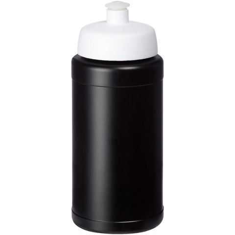 Bidon Baseline® Plus o pojemności 500 ml z wieczkiem sportowym czarny, biały Bidon Baseline® Plus o pojemności 500 ml z wieczkiem sportowym czarny, biały