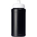 Bidon Baseline® Plus o pojemności 500 ml z wieczkiem sportowym czarny, biały Bidon Baseline® Plus o pojemności 500 ml z wieczkiem sportowym czarny, biały