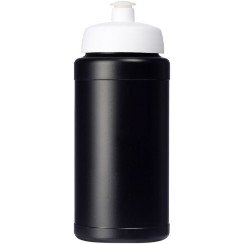 Bidon Baseline® Plus o pojemności 500 ml z wieczkiem sportowym czarny, biały Bidon Baseline® Plus o pojemności 500 ml z wieczkiem sportowym czarny, biały