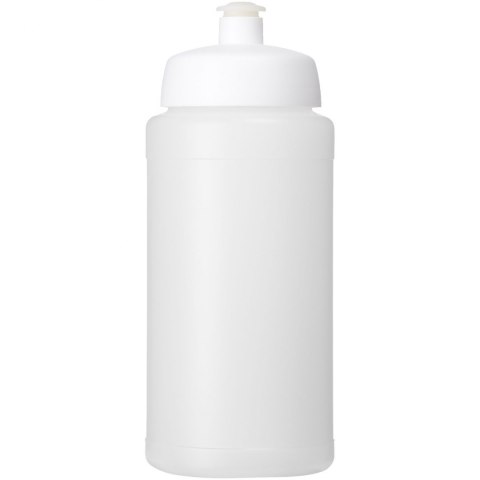 Bidon Baseline® Plus o pojemności 500 ml z wieczkiem sportowym przezroczysty, biały Bidon Baseline® Plus o pojemności 500 ml z wieczkiem sportowym przezroczysty, biały