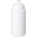 Bidon Baseline® Plus o pojemności 500 ml ze sportowym wieczkiem i uchwytem biały Bidon Baseline® Plus o pojemności 500 ml ze sportowym wieczkiem i uchwytem biały