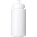 Bidon Baseline® Plus o pojemności 500 ml ze sportowym wieczkiem i uchwytem biały Bidon Baseline® Plus o pojemności 500 ml ze sportowym wieczkiem i uchwytem biały
