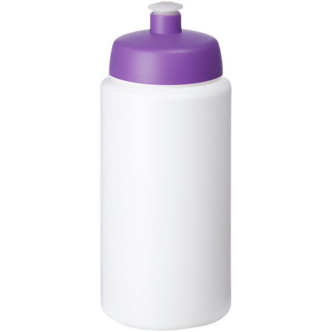 Bidon Baseline® Plus o pojemności 500 ml ze sportowym wieczkiem i uchwytem biały, fioletowy Bidon Baseline® Plus o pojemności 500 ml ze sportowym wieczkiem i uchwytem biały, fioletowy