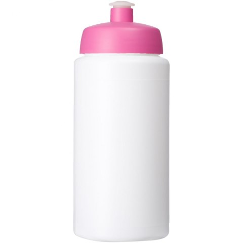 Bidon Baseline® Plus o pojemności 500 ml ze sportowym wieczkiem i uchwytem biały, różowy Bidon Baseline® Plus o pojemności 500 ml ze sportowym wieczkiem i uchwytem biały, różowy
