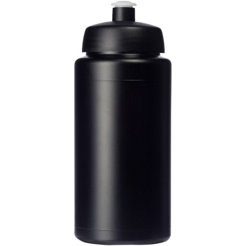 Bidon Baseline® Plus o pojemności 500 ml ze sportowym wieczkiem i uchwytem czarny Bidon Baseline® Plus o pojemności 500 ml ze sportowym wieczkiem i uchwytem czarny