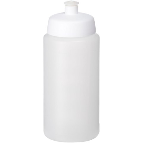 Bidon Baseline® Plus o pojemności 500 ml ze sportowym wieczkiem i uchwytem przezroczysty, biały Bidon Baseline® Plus o pojemności 500 ml ze sportowym wieczkiem i uchwytem przezroczysty, biały