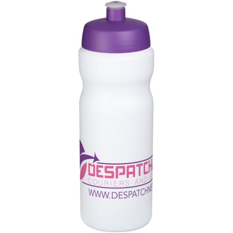 Bidon Baseline® Plus o pojemności 650 ml biały, fioletowy Bidon Baseline® Plus o pojemności 650 ml biały, fioletowy