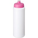 Bidon Baseline® Plus o pojemności 750 ml z wieczkiem sportowym biały, różowy Bidon Baseline® Plus o pojemności 750 ml z wieczkiem sportowym biały, różowy