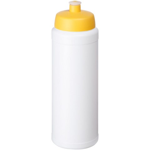 Bidon Baseline® Plus o pojemności 750 ml z wieczkiem sportowym biały, żółty Bidon Baseline® Plus o pojemności 750 ml z wieczkiem sportowym biały, żółty