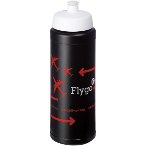 Bidon Baseline® Plus o pojemności 750 ml z wieczkiem sportowym czarny, biały Bidon Baseline® Plus o pojemności 750 ml z wieczkiem sportowym czarny, biały