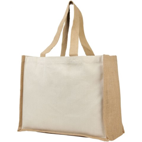 Torba z płótna 320 g/m² i juty Varai natural, piasek pustyni Torba z płótna 320 g/m² i juty Varai natural, piasek pustyni