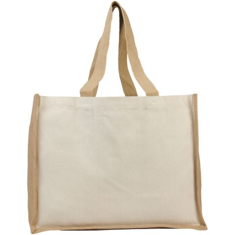 Torba z płótna 320 g/m² i juty Varai natural, piasek pustyni Torba z płótna 320 g/m² i juty Varai natural, piasek pustyni