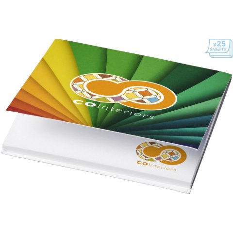 Karteczki samoprzylepne Sticky-Mate® 75x75 w miękkiej okładce biały Karteczki samoprzylepne Sticky-Mate® 75x75 w miękkiej okładce biały