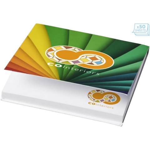 Karteczki samoprzylepne Sticky-Mate® 75x75 w miękkiej okładce biały Karteczki samoprzylepne Sticky-Mate® 75x75 w miękkiej okładce biały