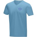 Męski T-shirt organiczny Kawartha z krótkim rękawem niebieski nxt Męski T-shirt organiczny Kawartha z krótkim rękawem niebieski nxt