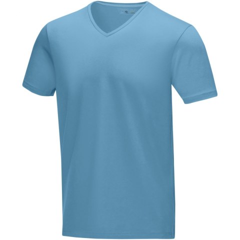 Męski T-shirt organiczny Kawartha z krótkim rękawem niebieski nxt Męski T-shirt organiczny Kawartha z krótkim rękawem niebieski nxt