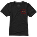 Damski T-shirt organiczny Kawartha z krótkim rękawem czarny Damski T-shirt organiczny Kawartha z krótkim rękawem czarny