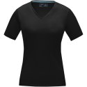 Damski T-shirt organiczny Kawartha z krótkim rękawem czarny Damski T-shirt organiczny Kawartha z krótkim rękawem czarny