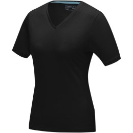 Damski T-shirt organiczny Kawartha z krótkim rękawem czarny