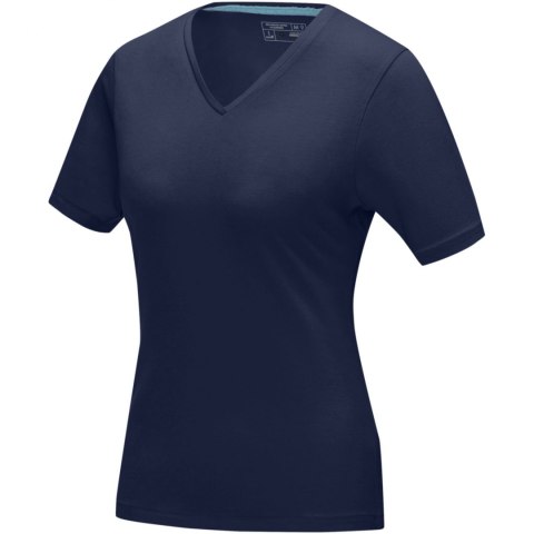 Damski T-shirt organiczny Kawartha z krótkim rękawem granatowy Damski T-shirt organiczny Kawartha z krótkim rękawem granatowy
