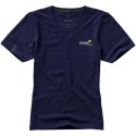 Damski T-shirt organiczny Kawartha z krótkim rękawem granatowy Damski T-shirt organiczny Kawartha z krótkim rękawem granatowy