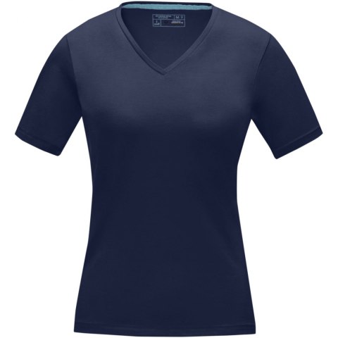 Damski T-shirt organiczny Kawartha z krótkim rękawem granatowy Damski T-shirt organiczny Kawartha z krótkim rękawem granatowy