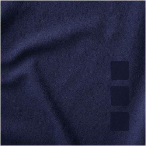 Damski T-shirt organiczny Kawartha z krótkim rękawem granatowy Damski T-shirt organiczny Kawartha z krótkim rękawem granatowy