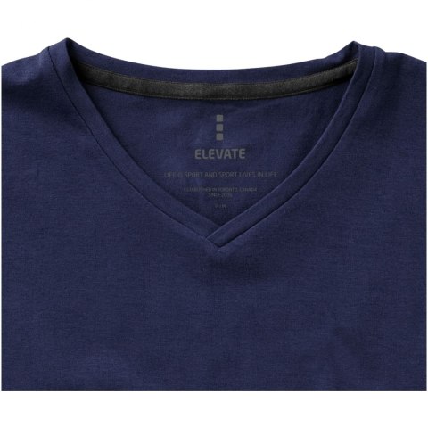 Damski T-shirt organiczny Kawartha z krótkim rękawem granatowy Damski T-shirt organiczny Kawartha z krótkim rękawem granatowy