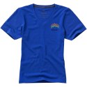 Damski T-shirt organiczny Kawartha z krótkim rękawem niebieski Damski T-shirt organiczny Kawartha z krótkim rękawem niebieski