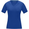Damski T-shirt organiczny Kawartha z krótkim rękawem niebieski Damski T-shirt organiczny Kawartha z krótkim rękawem niebieski