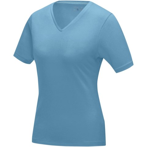 Damski T-shirt organiczny Kawartha z krótkim rękawem niebieski nxt