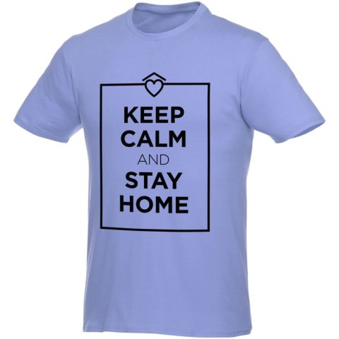 Męski T-shirt z krótkim rękawem Heros jasnoniebieski Męski T-shirt z krótkim rękawem Heros jasnoniebieski