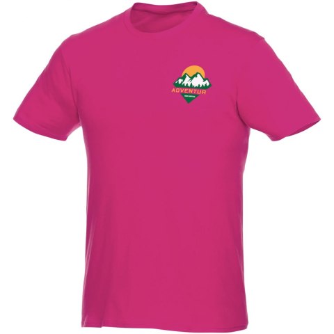 Męski T-shirt z krótkim rękawem Heros magenta Męski T-shirt z krótkim rękawem Heros magenta