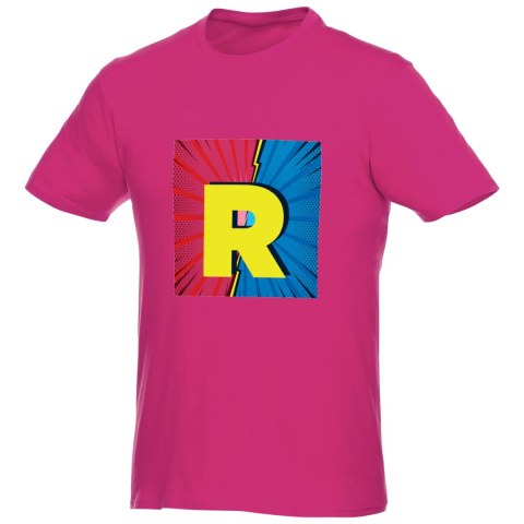 Męski T-shirt z krótkim rękawem Heros magenta Męski T-shirt z krótkim rękawem Heros magenta