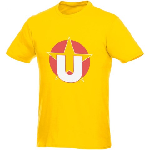 Męski T-shirt z krótkim rękawem Heros żółty Męski T-shirt z krótkim rękawem Heros żółty