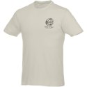 Męski T-shirt z krótkim rękawem Heros jasnoszary Męski T-shirt z krótkim rękawem Heros jasnoszary