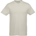 Męski T-shirt z krótkim rękawem Heros jasnoszary Męski T-shirt z krótkim rękawem Heros jasnoszary
