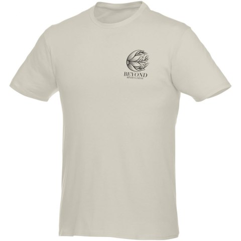Męski T-shirt z krótkim rękawem Heros jasnoszary Męski T-shirt z krótkim rękawem Heros jasnoszary