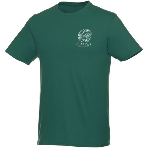 Męski T-shirt z krótkim rękawem Heros leśny zielony Męski T-shirt z krótkim rękawem Heros leśny zielony