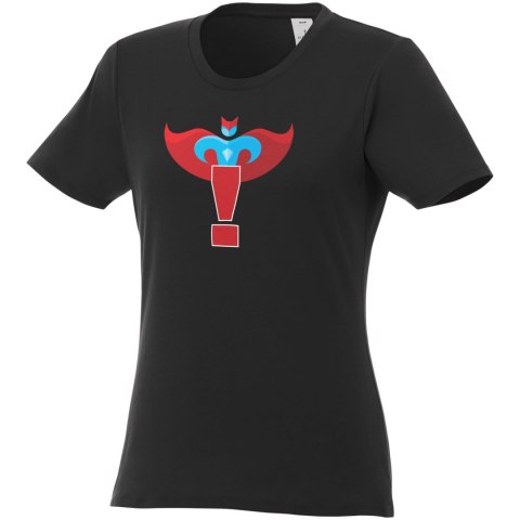 T-shirt damski z krótkim rękawem Heros czarny T-shirt damski z krótkim rękawem Heros czarny