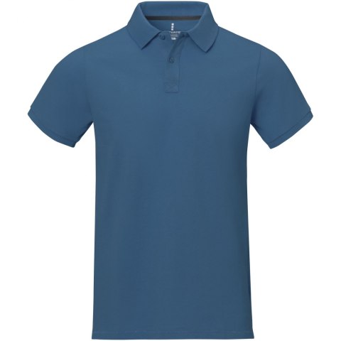 Męskie polo Calgary z krótkim rękawem tech blue Męskie polo Calgary z krótkim rękawem tech blue