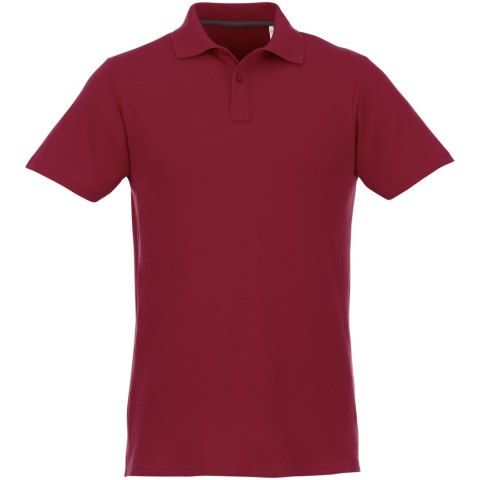 Helios - koszulka męska polo z krótkim rękawem bordo Helios - koszulka męska polo z krótkim rękawem bordo