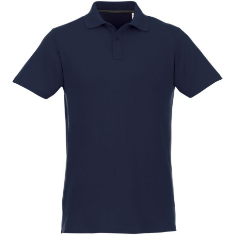 Helios - koszulka męska polo z krótkim rękawem granatowy Helios - koszulka męska polo z krótkim rękawem granatowy