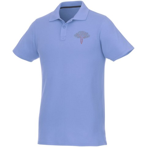 Helios - koszulka męska polo z krótkim rękawem jasnoniebieski Helios - koszulka męska polo z krótkim rękawem jasnoniebieski