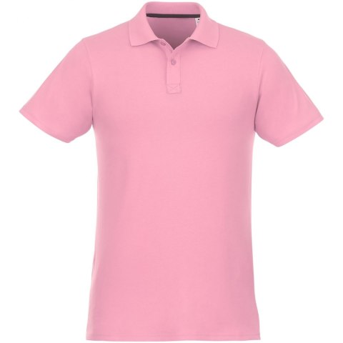 Helios - koszulka męska polo z krótkim rękawem jasnoróżowy Helios - koszulka męska polo z krótkim rękawem jasnoróżowy