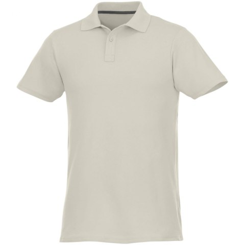Helios - koszulka męska polo z krótkim rękawem jasnoszary Helios - koszulka męska polo z krótkim rękawem jasnoszary