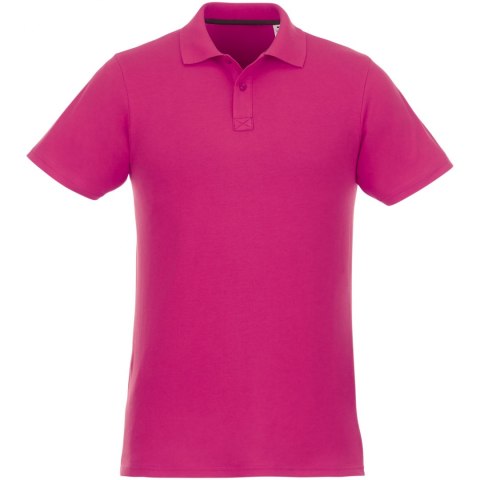 Helios - koszulka męska polo z krótkim rękawem magenta Helios - koszulka męska polo z krótkim rękawem magenta