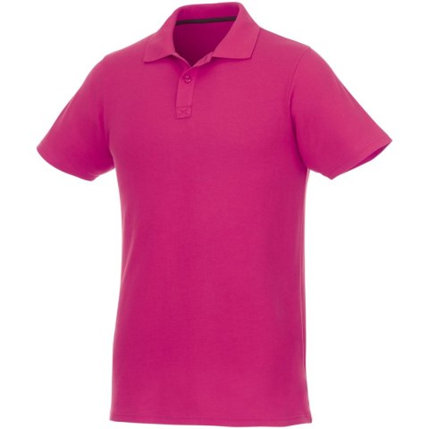 Helios - koszulka męska polo z krótkim rękawem magenta Helios - koszulka męska polo z krótkim rękawem magenta