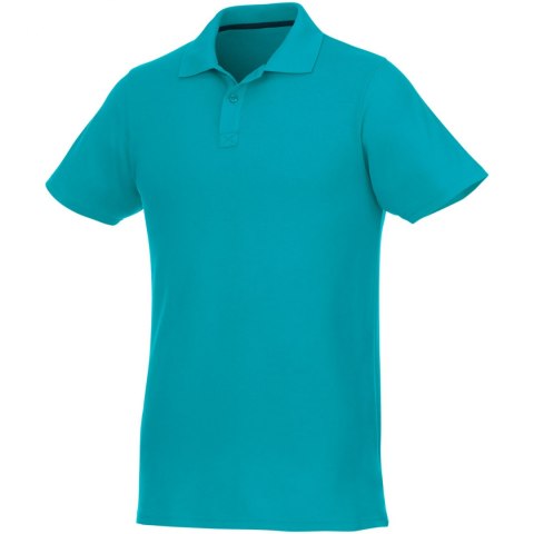 Helios - koszulka męska polo z krótkim rękawem morski Helios - koszulka męska polo z krótkim rękawem morski